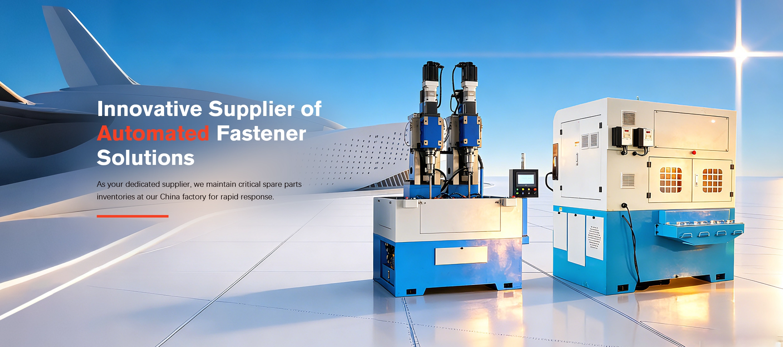 Professzionális automatizált kötőelem-gyár