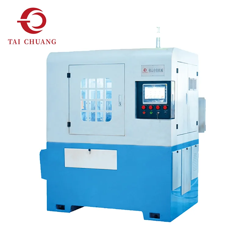 Kettős orsók átmennek a csavarmenetfúró gépen