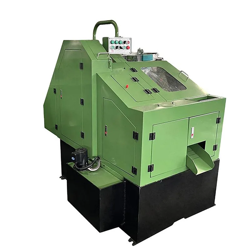 Vibrator Feeder Type Threading Rolling Machine with Gear Exposed